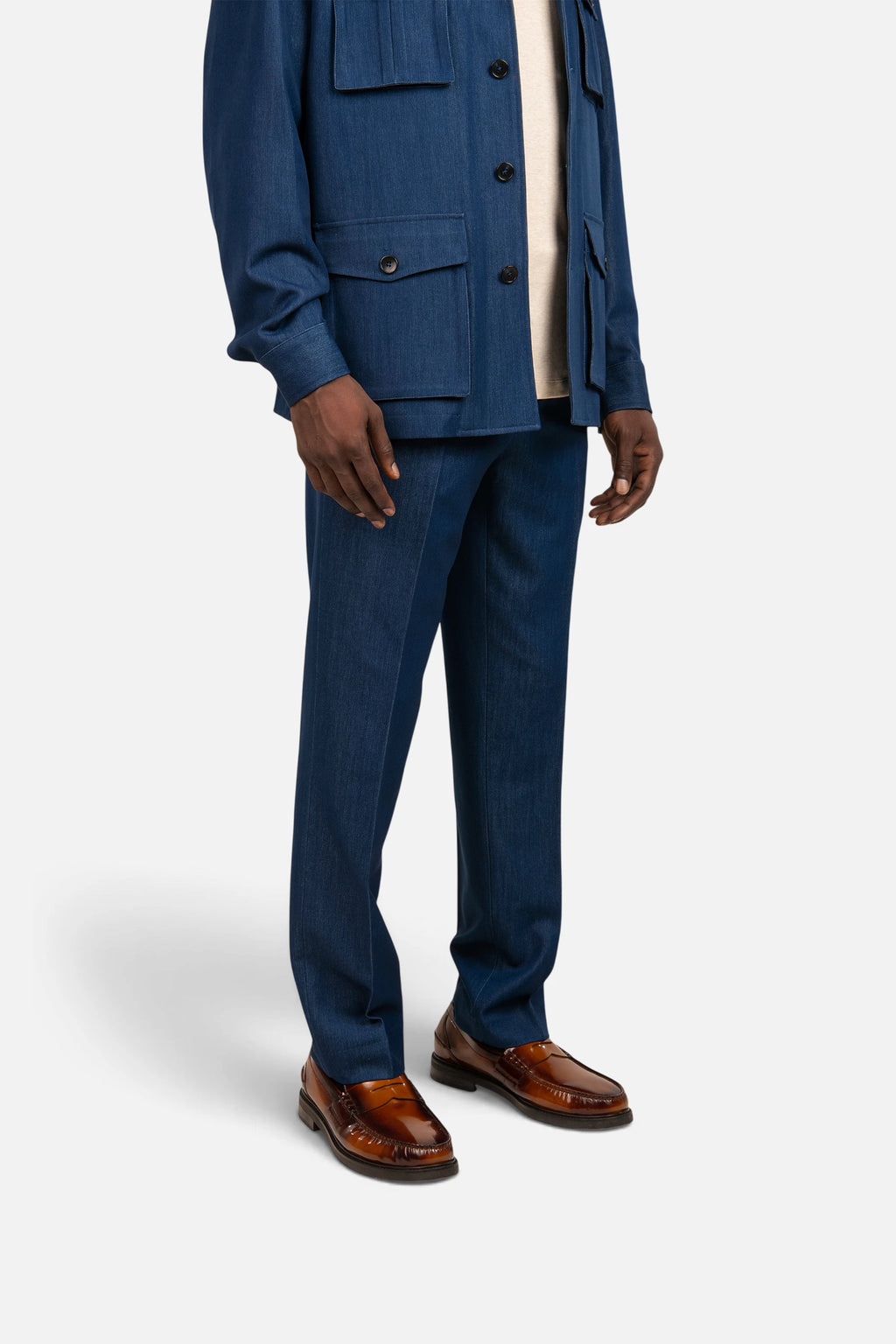Denim Safari Pants