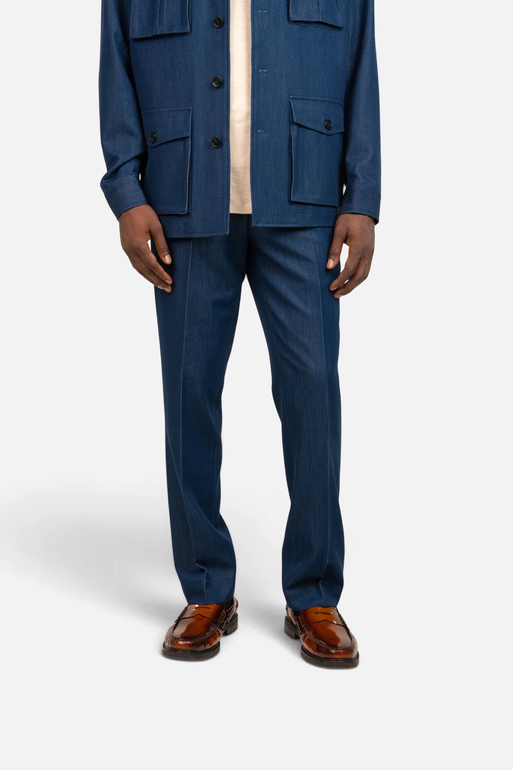 Denim Safari Pants
