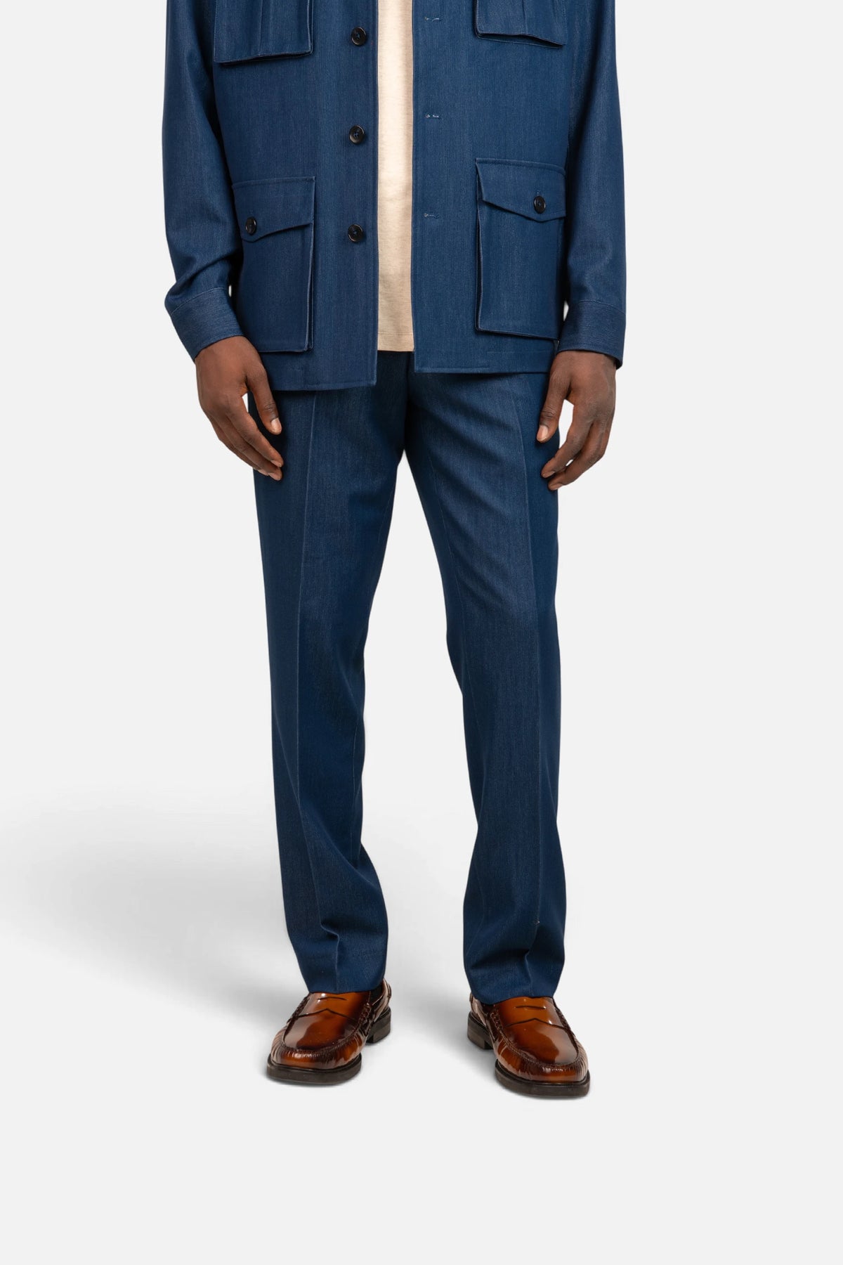 Denim Safari Pants