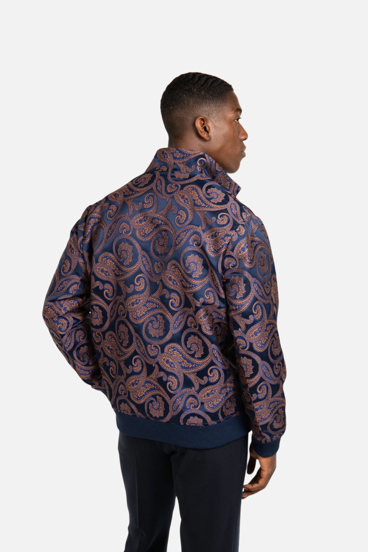 Paisley Bomber Jacket