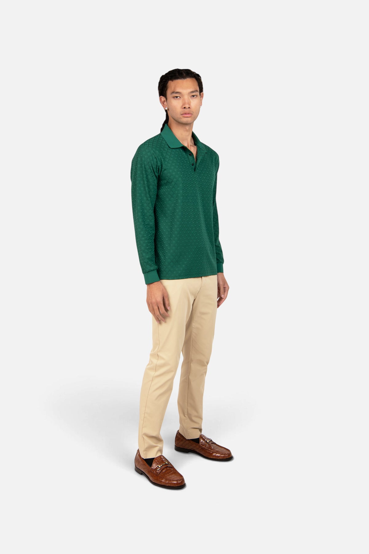Hogan Long Sleeve Polo