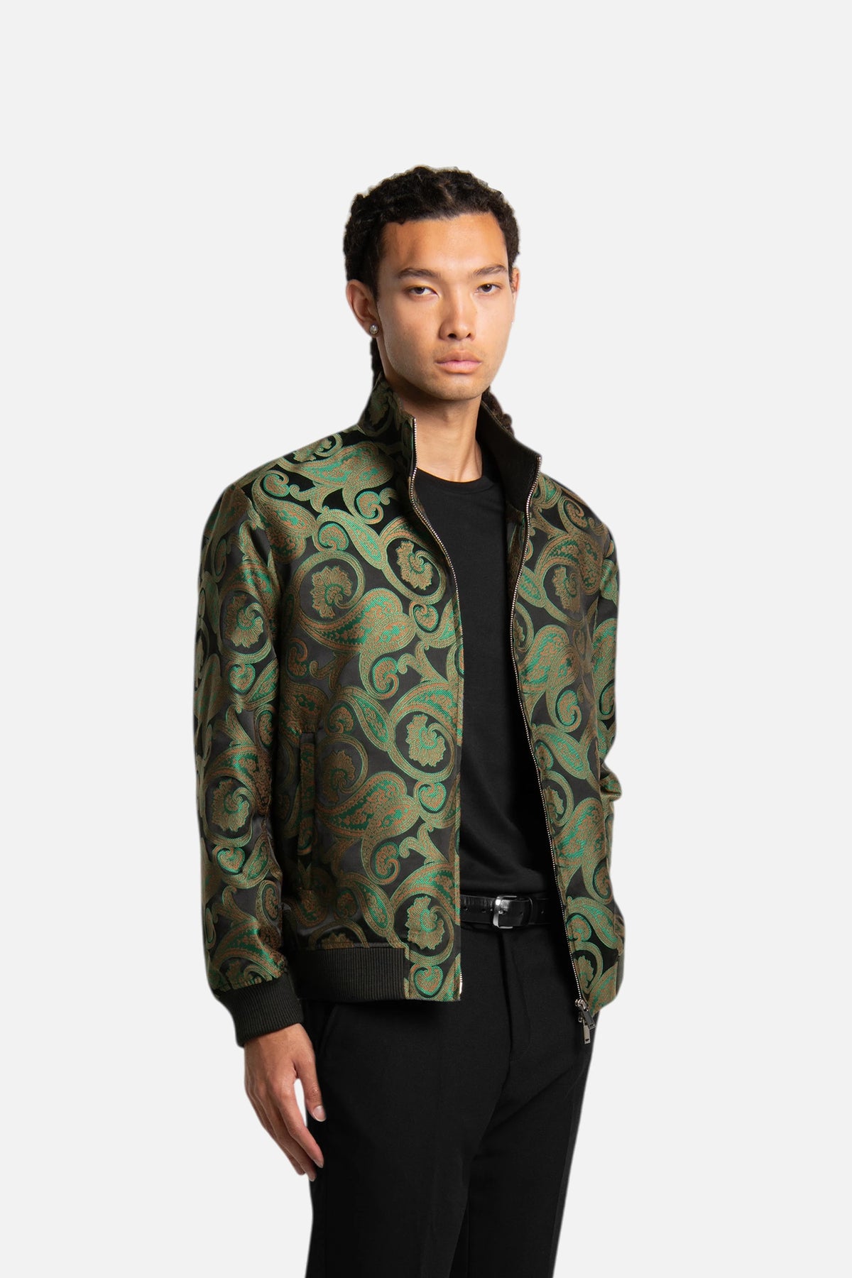 Paisley Bomber Jacket
