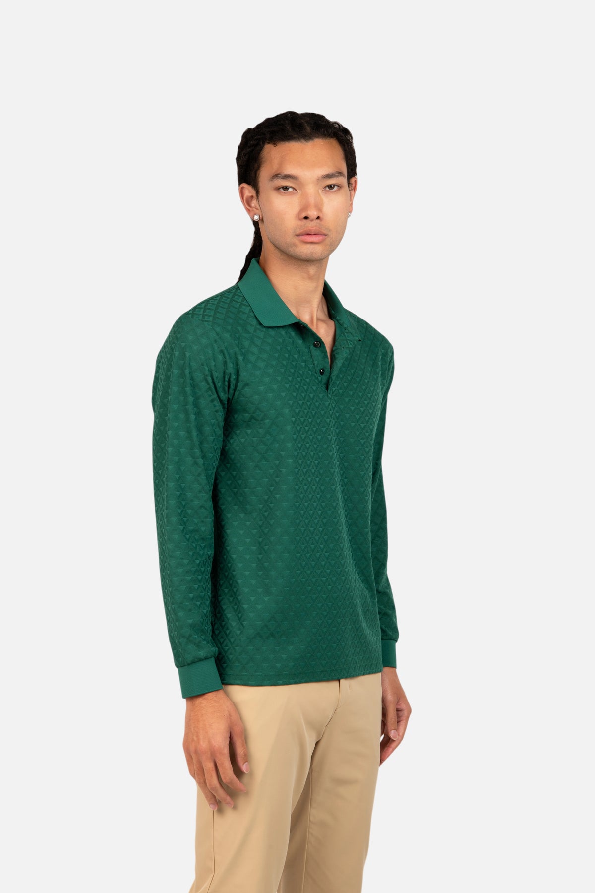 Hogan Long Sleeve Polo
