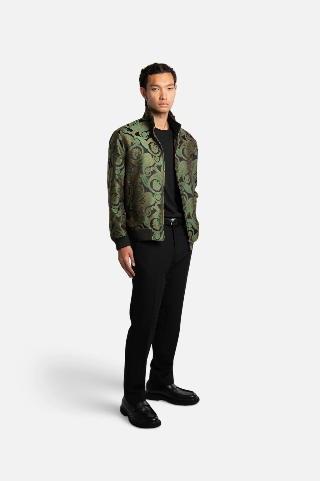 Paisley Bomber Jacket