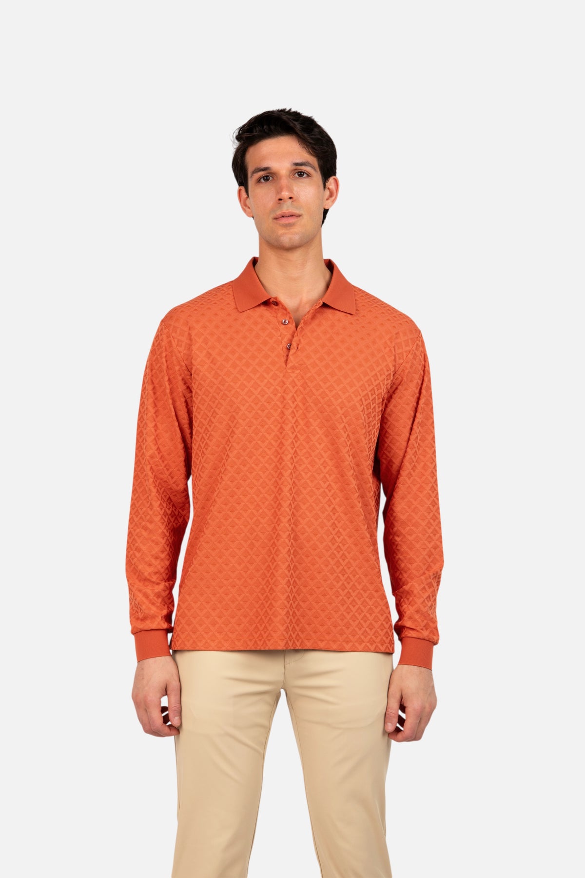 Hogan Long Sleeve Polo