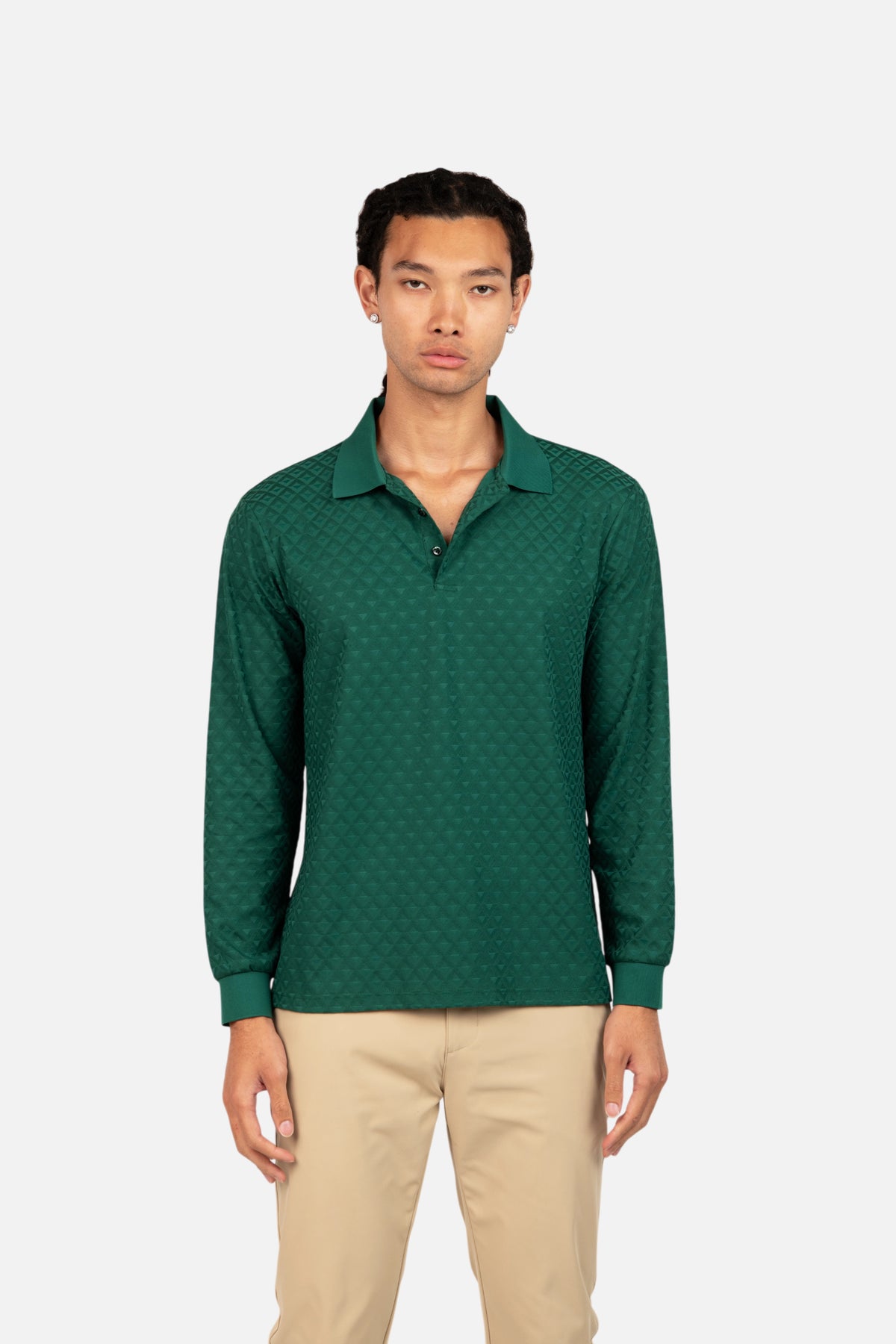 Hogan Long Sleeve Polo
