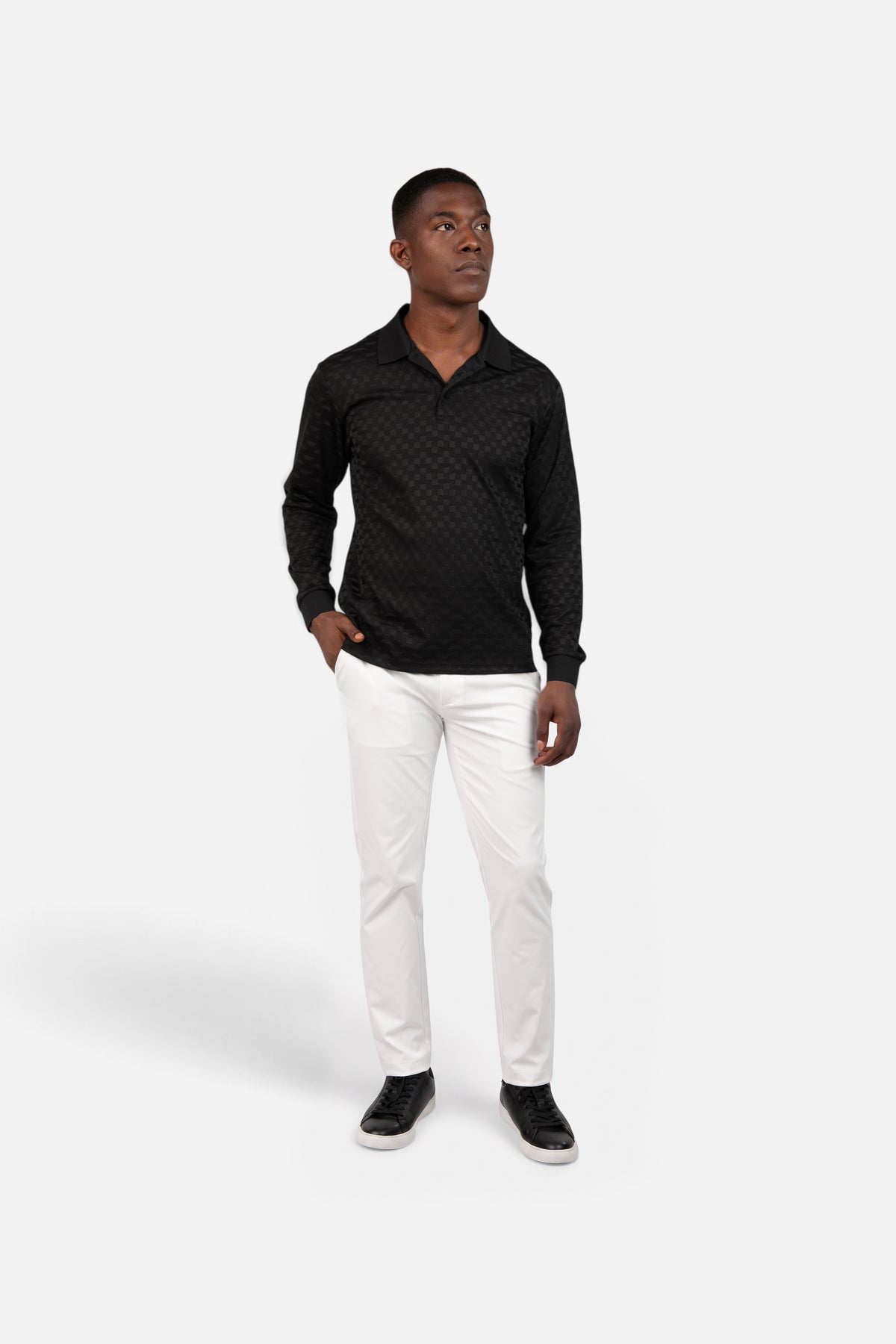 Palmer Long Sleeve Polo