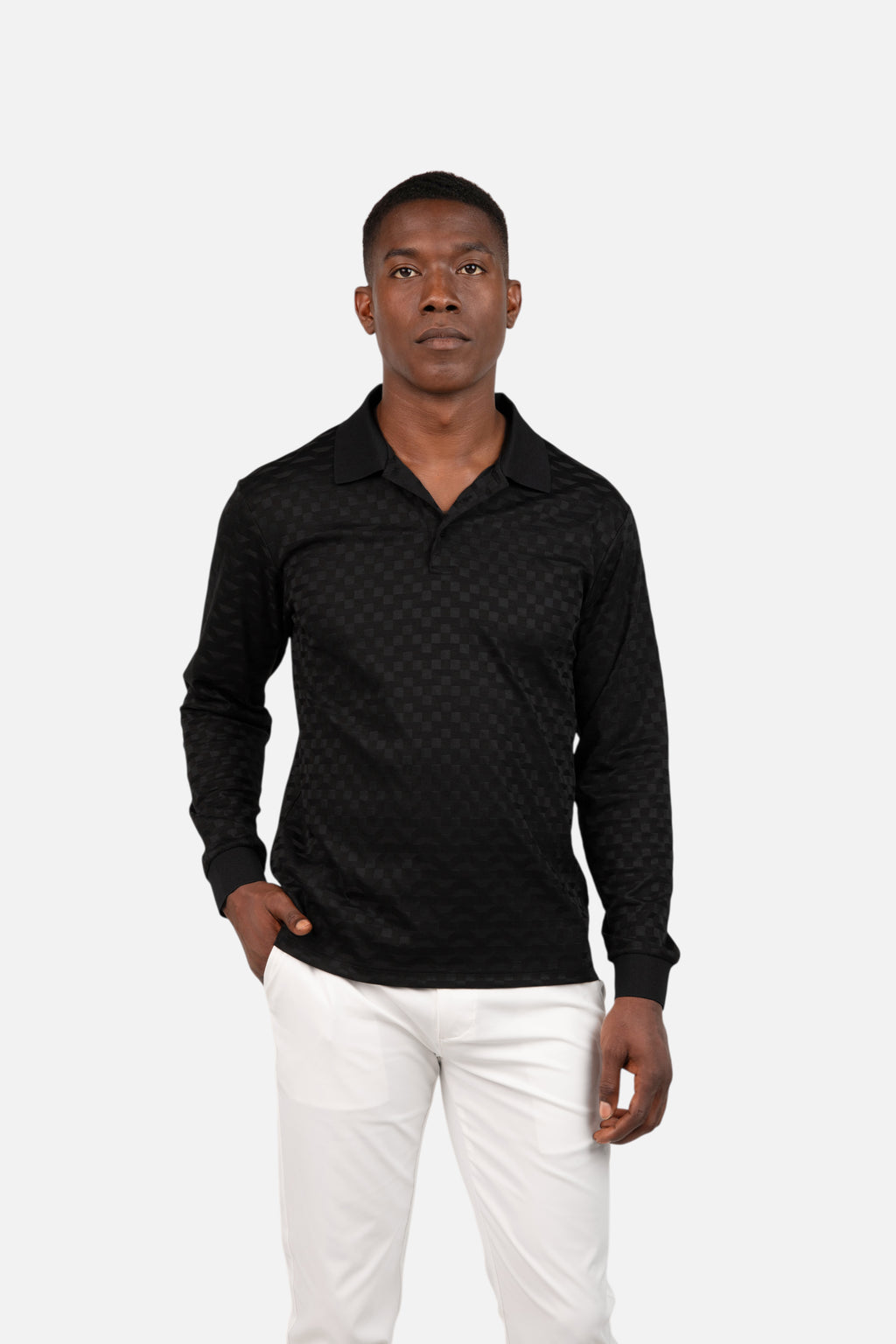 Palmer Long Sleeve Polo