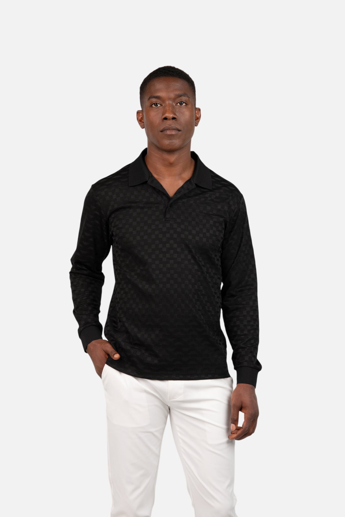 Palmer Long Sleeve Polo