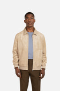 Suede Bomber Jacket