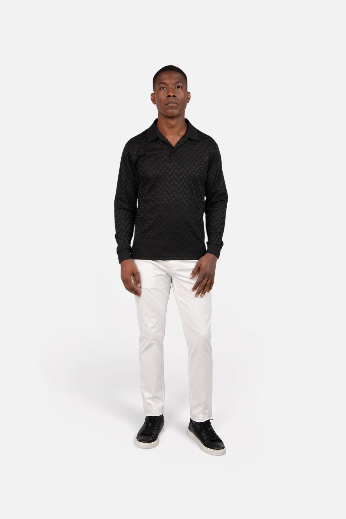 Palmer Long Sleeve Polo