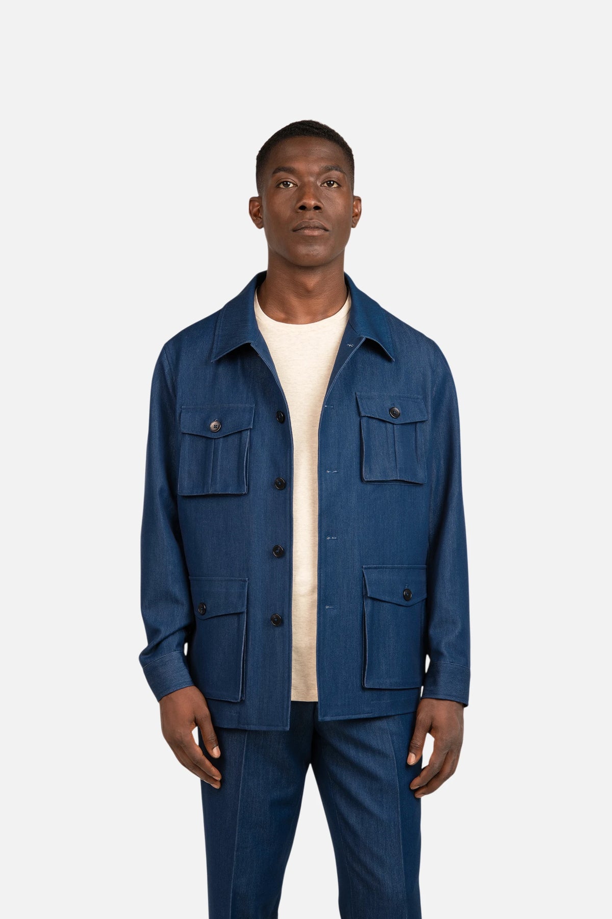Denim Safari Jacket