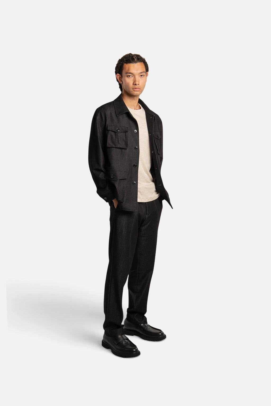 Denim Safari Jacket