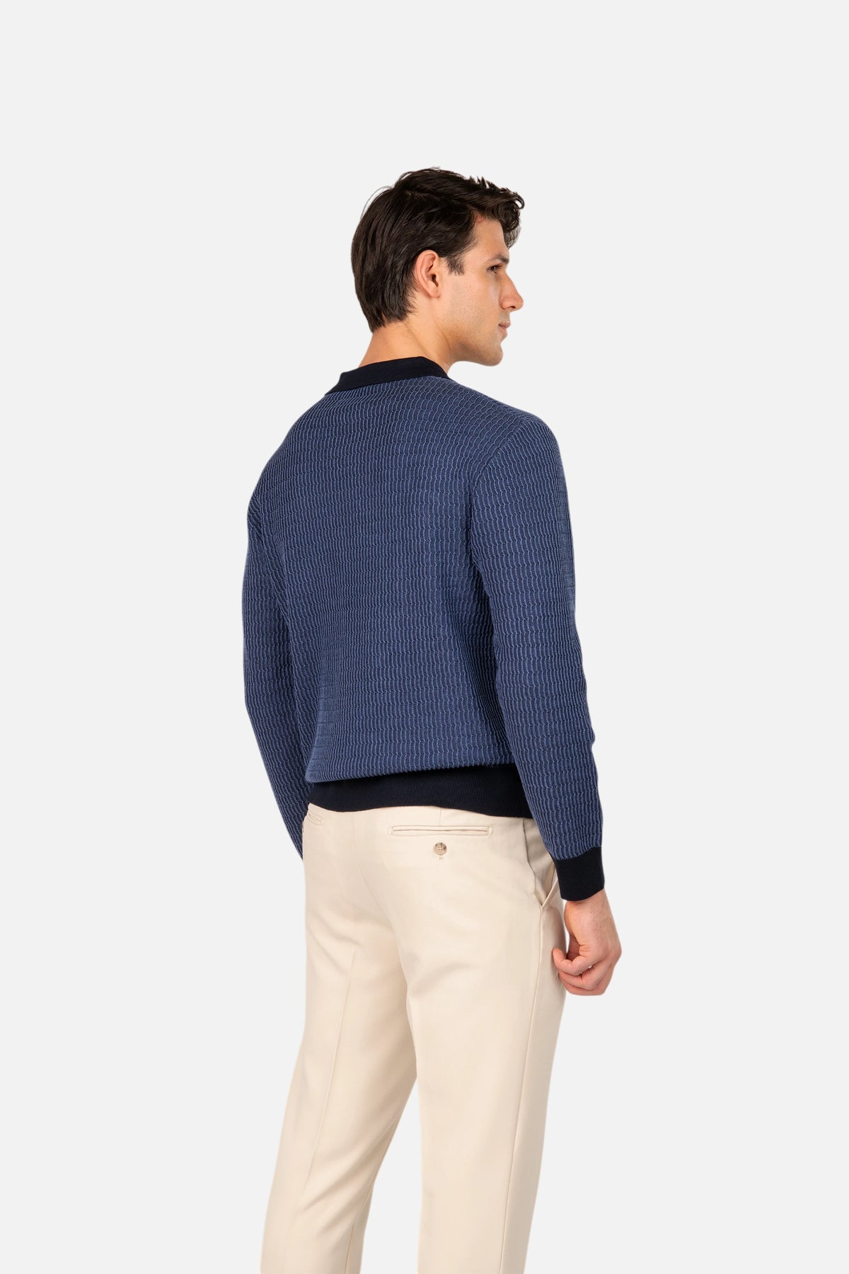 Gemini Quarter Zip Knit Sweater