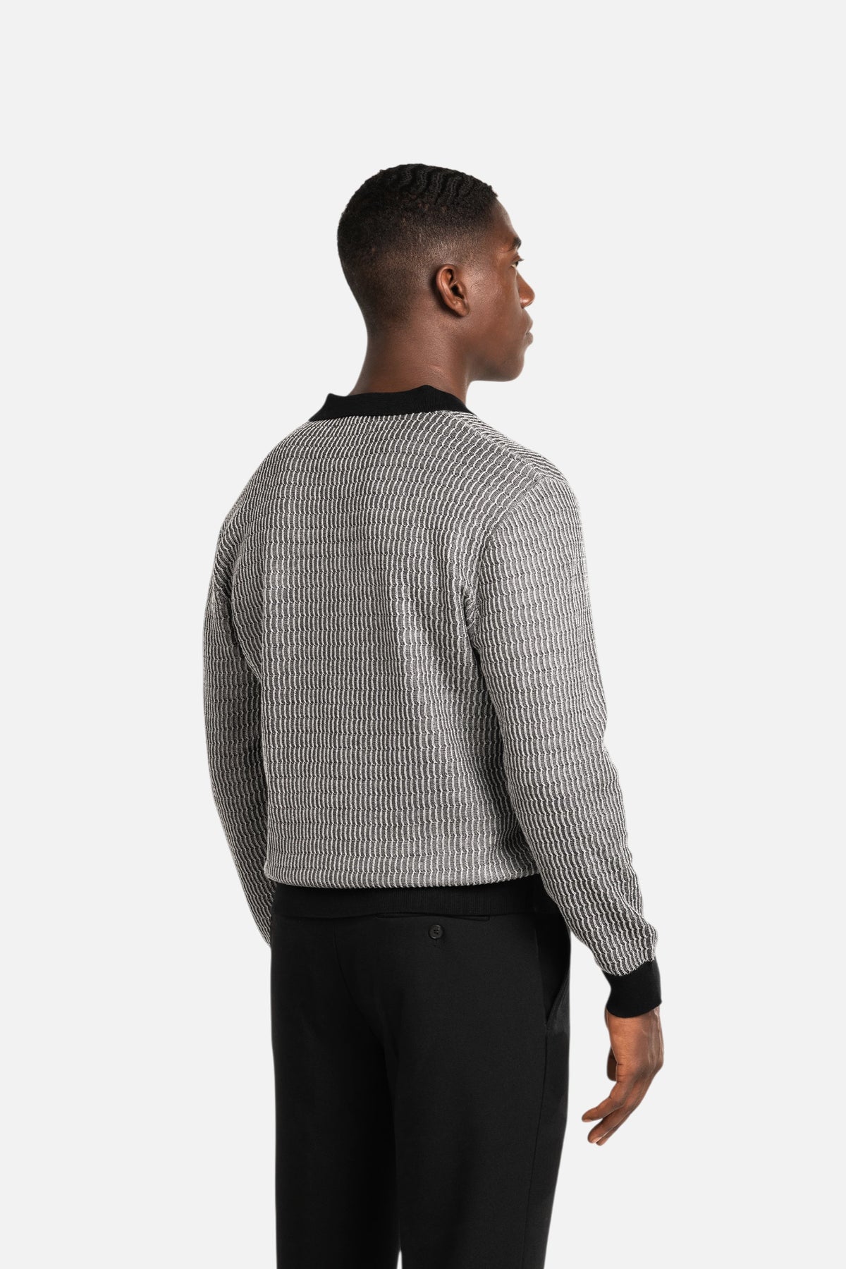 Gemini Quarter Zip Knit Sweater