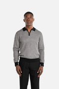 Gemini Quarter Zip Knit Sweater