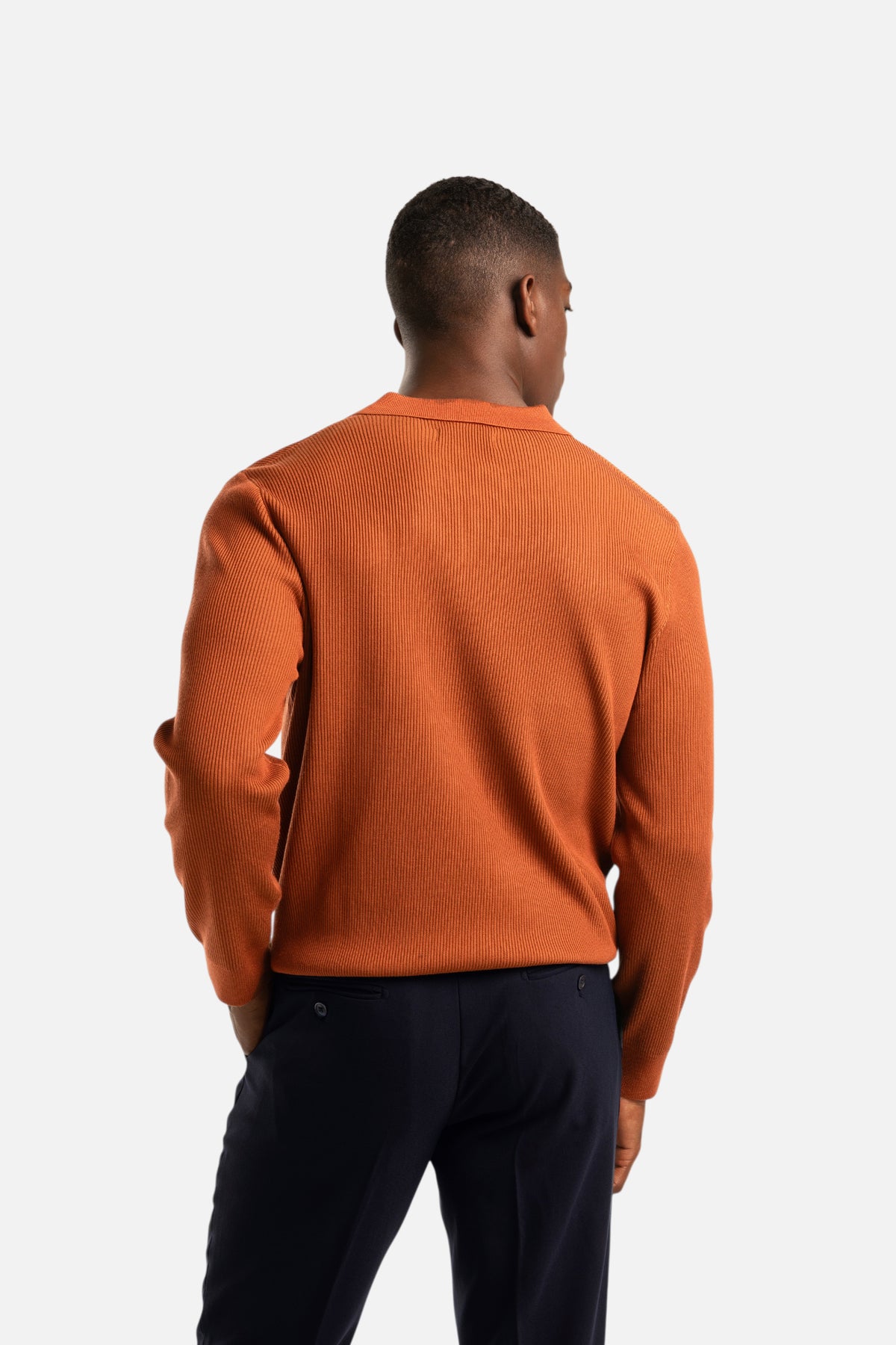 Silas Knit Polo Sweater