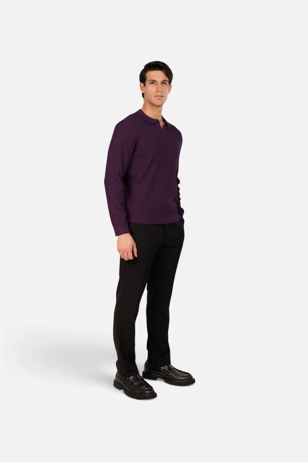 Silas Knit Polo Sweater