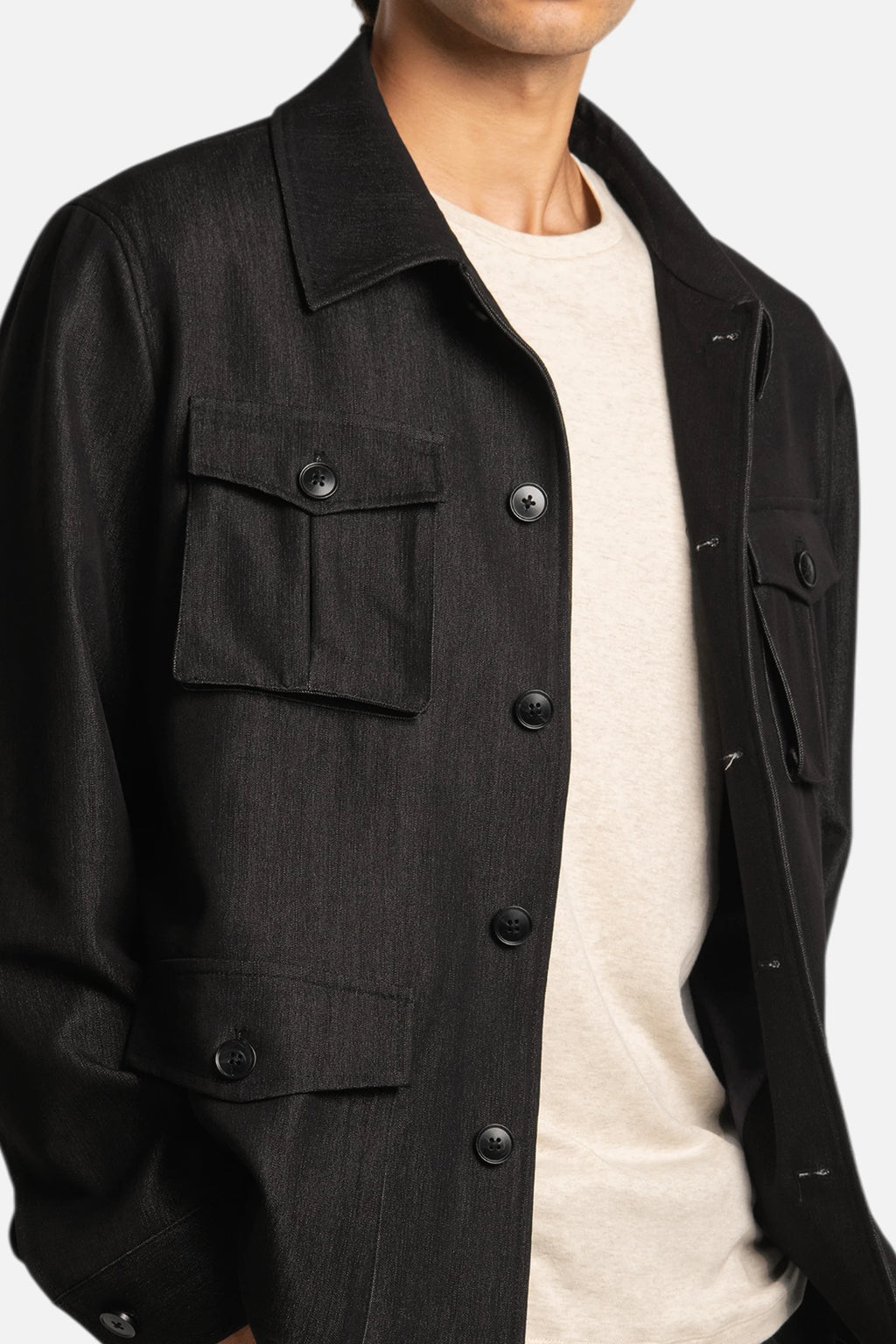 Denim Safari Jacket