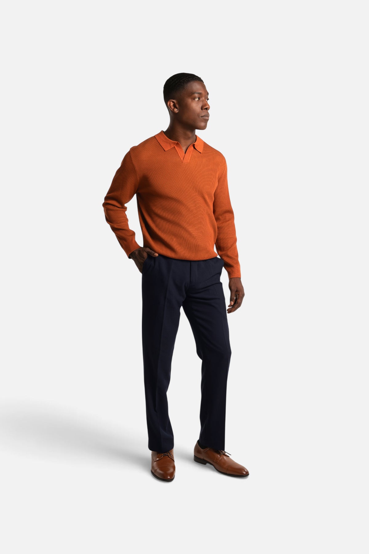 Silas Knit Polo Sweater
