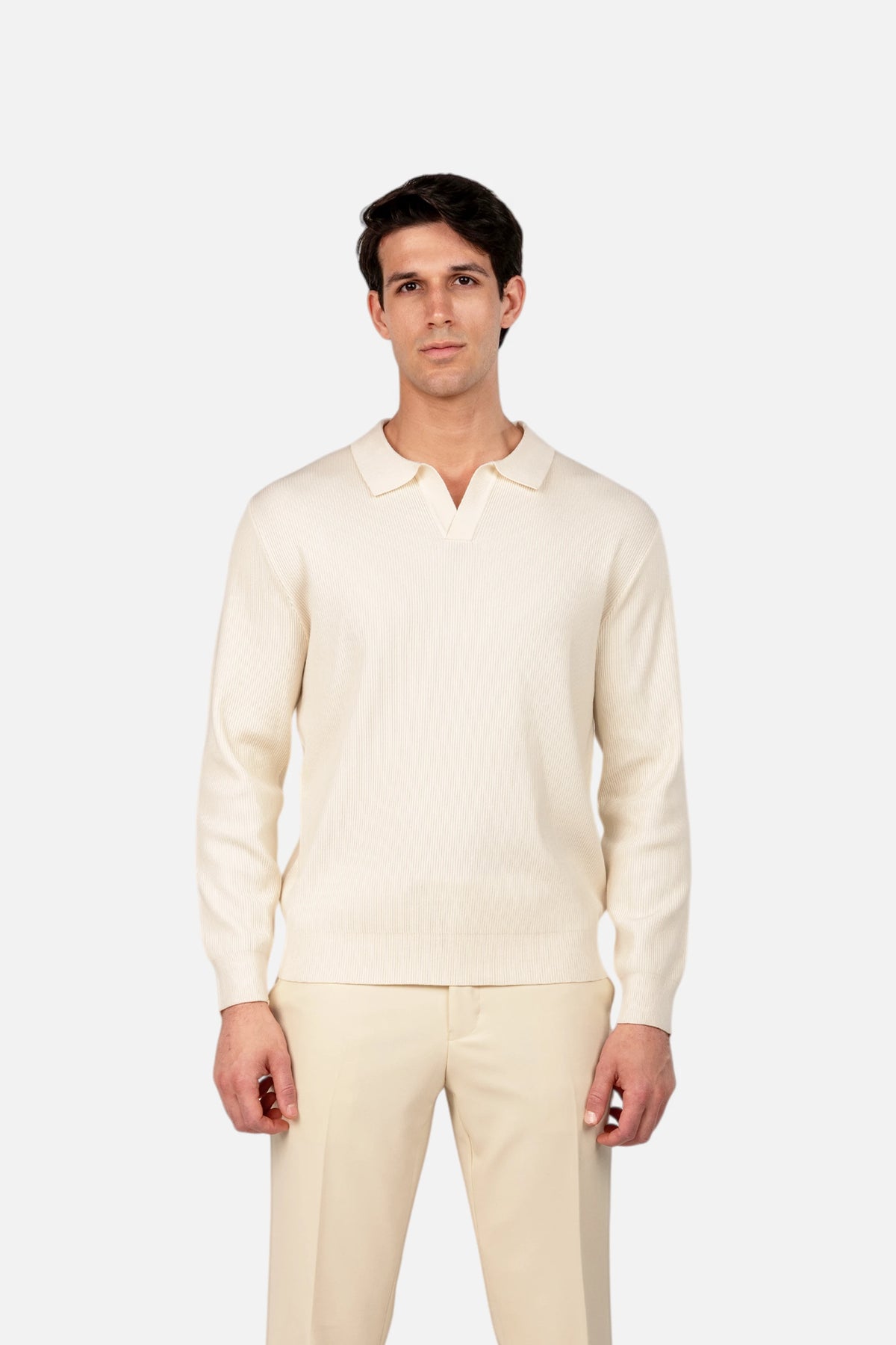 Silas Knit Polo Sweater