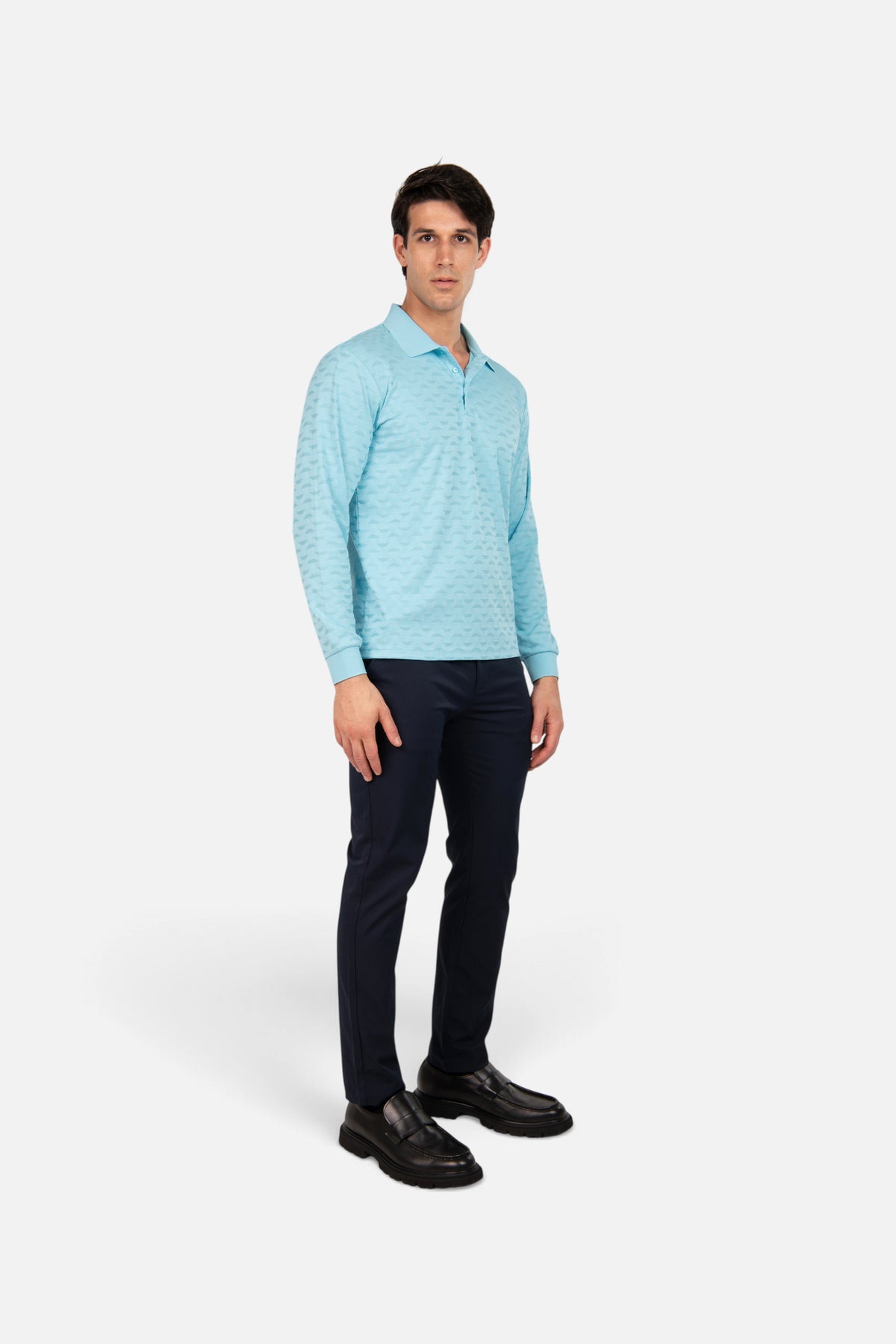 Palmer Long Sleeve Polo