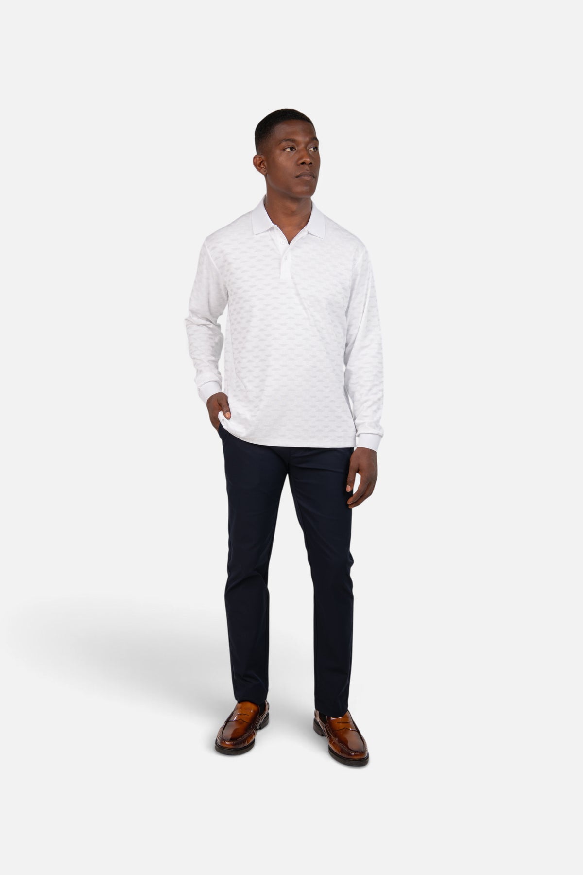 Palmer Long Sleeve Polo