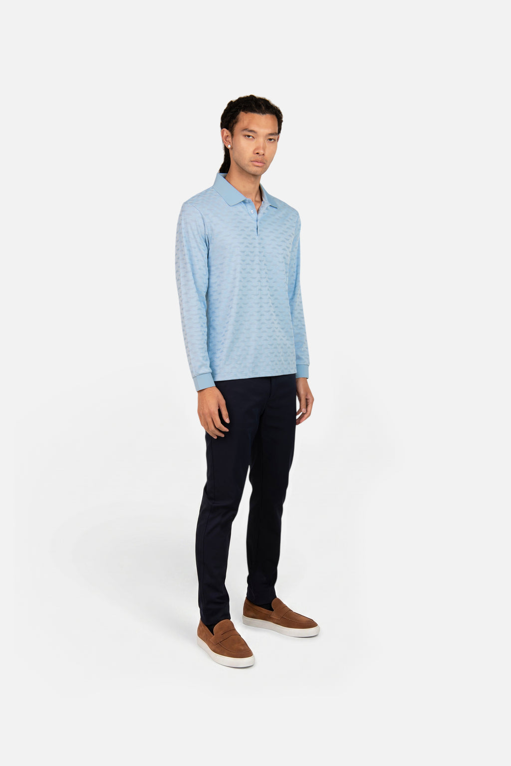 Palmer Long Sleeve Polo