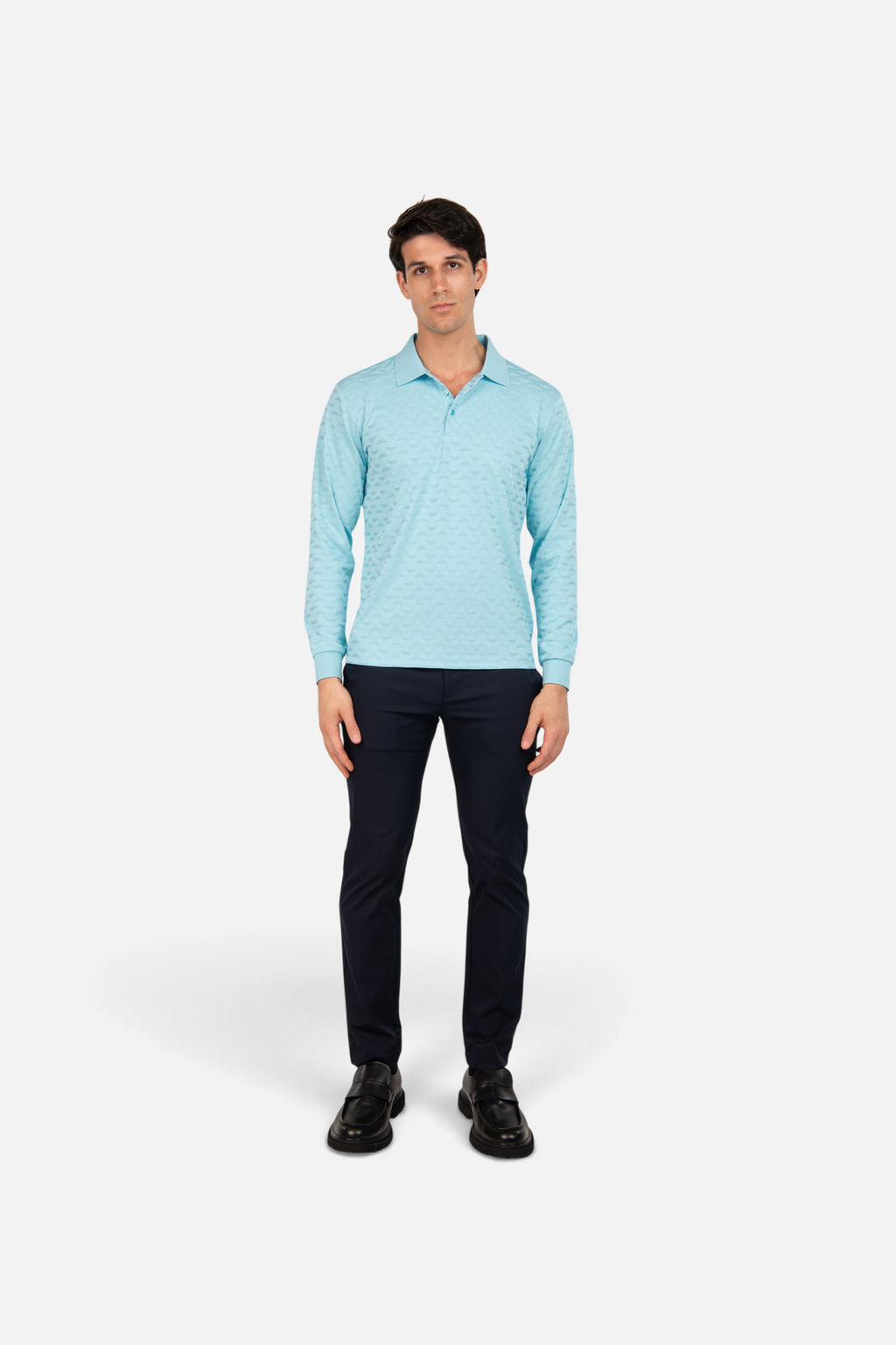 Palmer Long Sleeve Polo