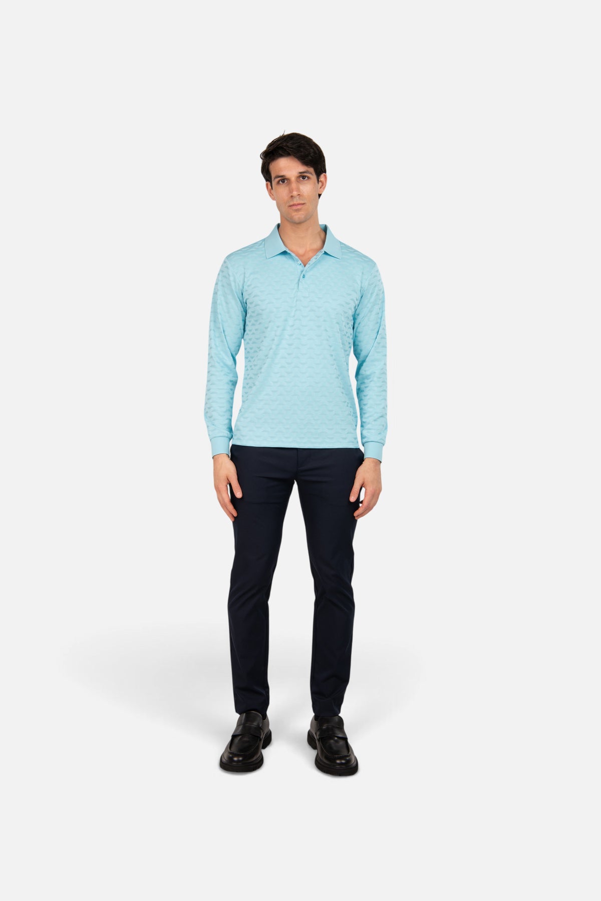 Palmer Long Sleeve Polo