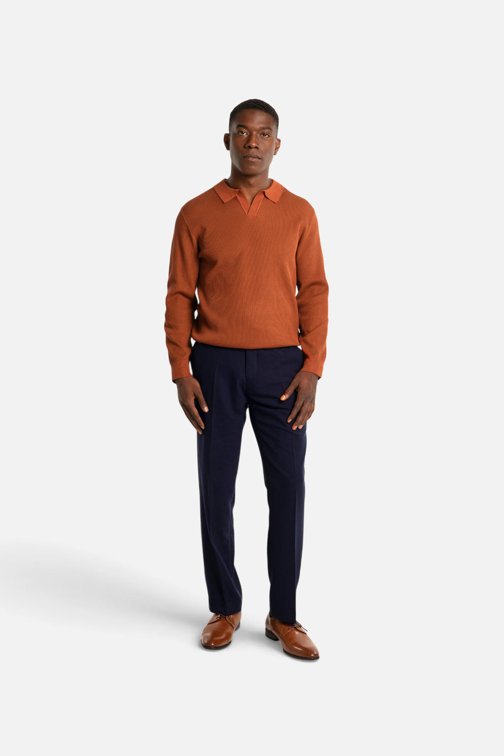 Silas Knit Polo Sweater