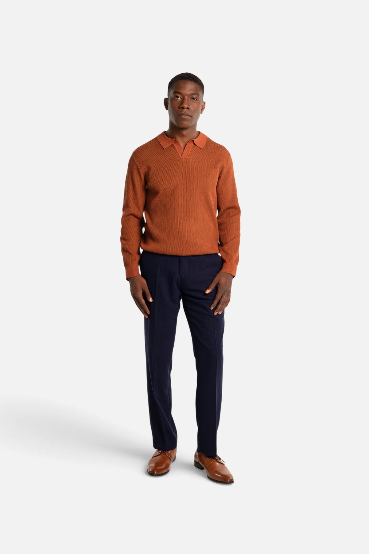Silas Knit Polo Sweater