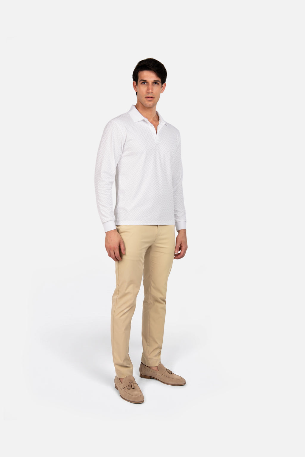 Hogan Long Sleeve Polo