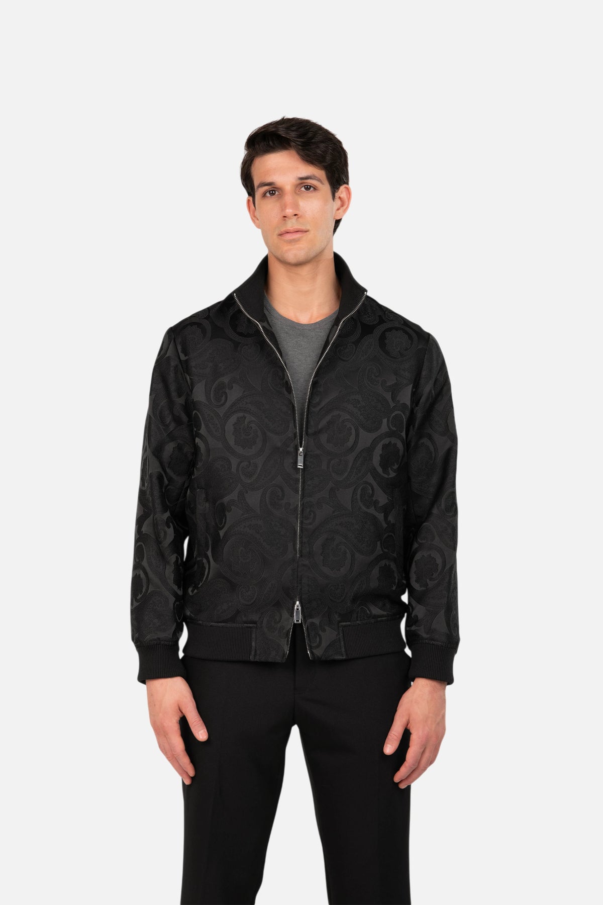 Paisley Bomber Jacket