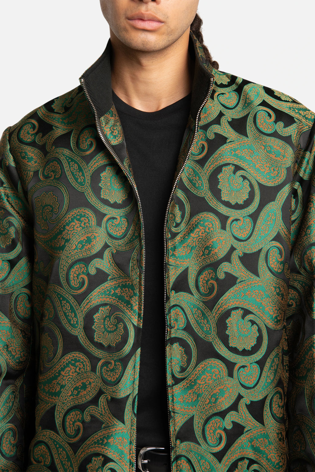 Paisley Bomber Jacket