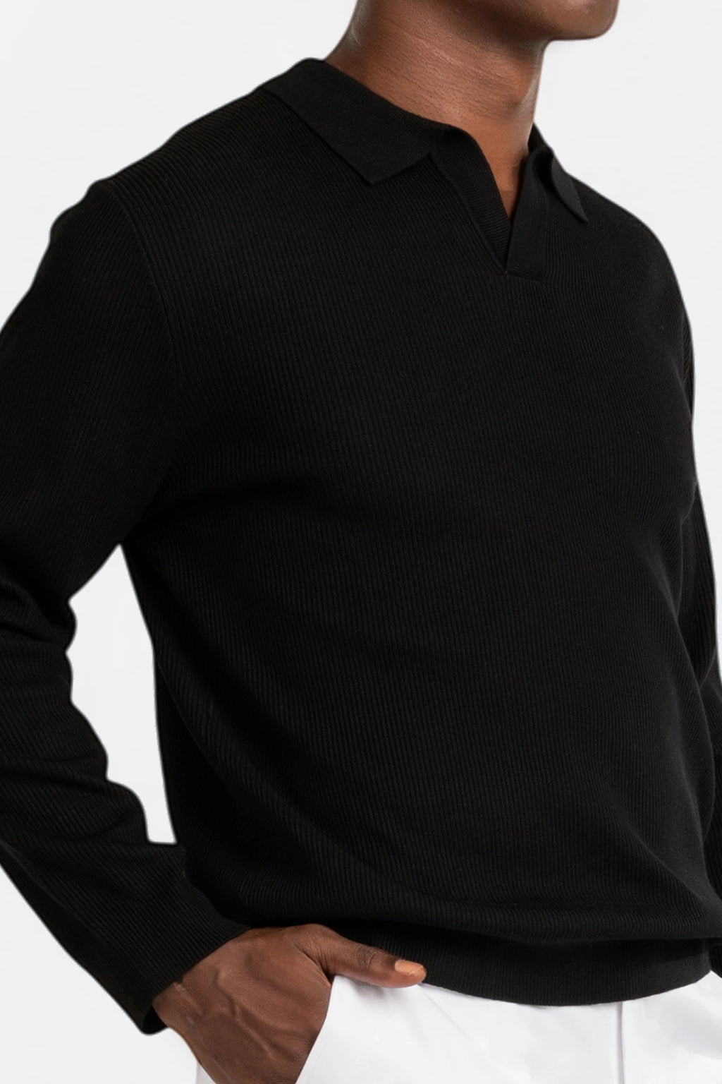Silas Knit Polo Sweater