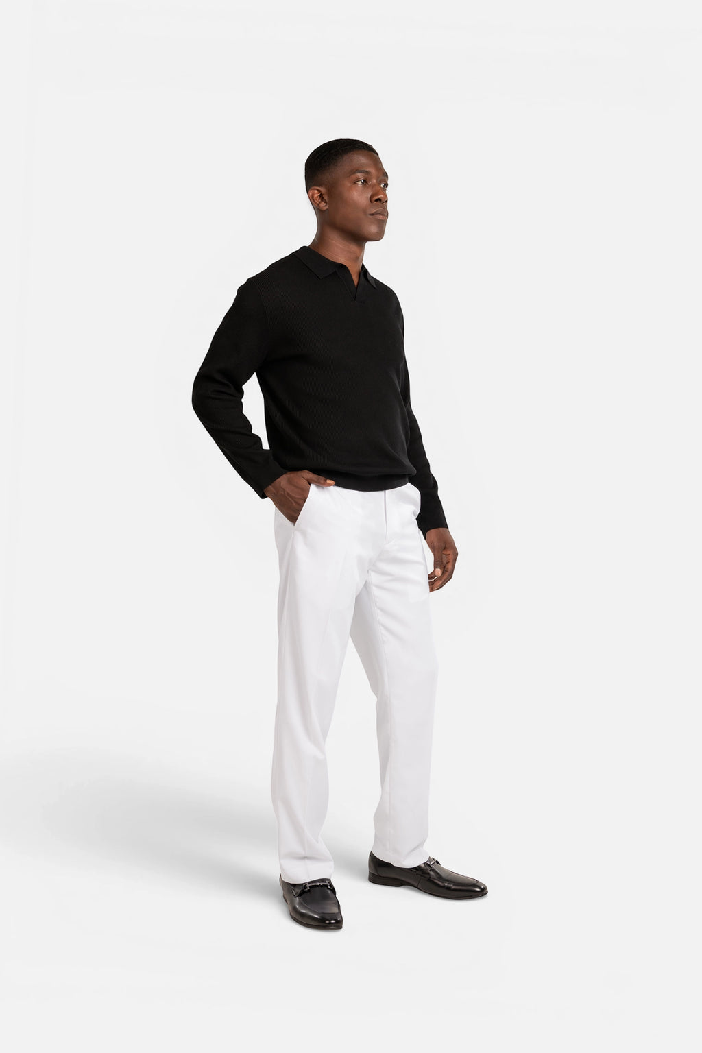 Silas Knit Polo Sweater