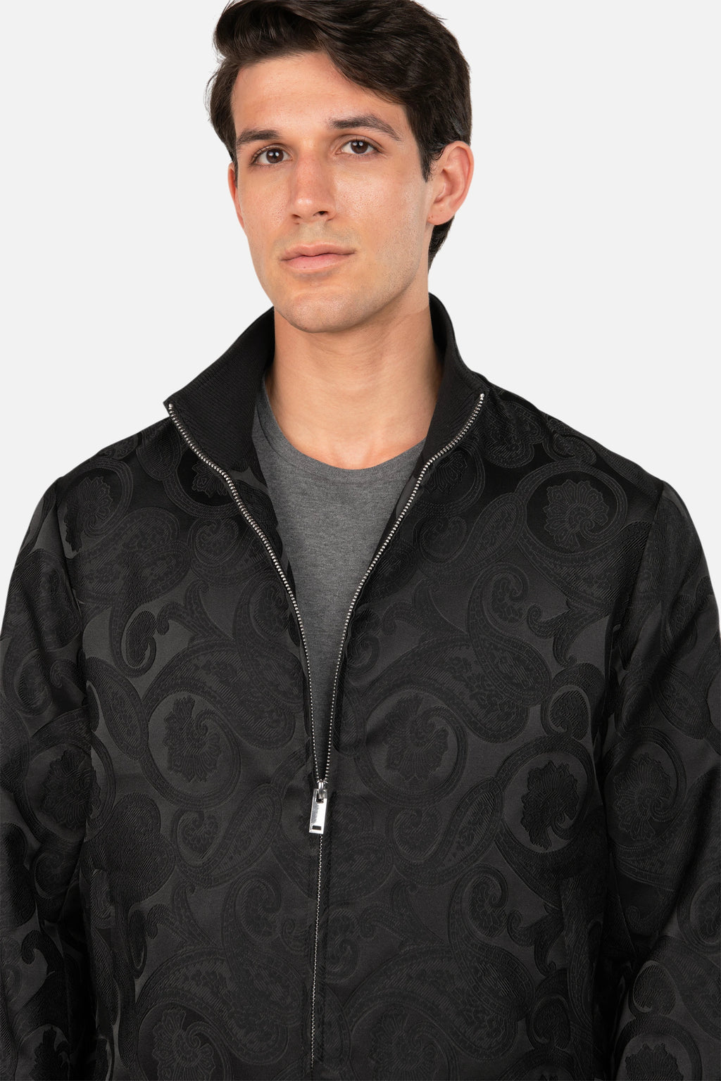 Paisley Bomber Jacket