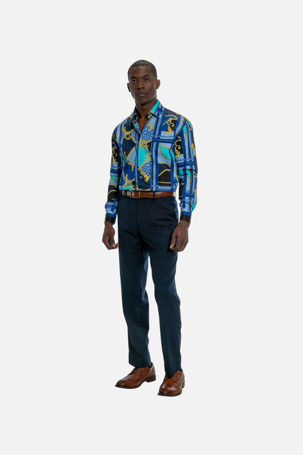Baroque Chain Print Shirt