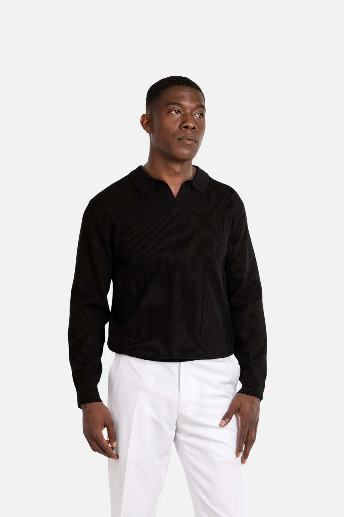 Silas Knit Polo Sweater