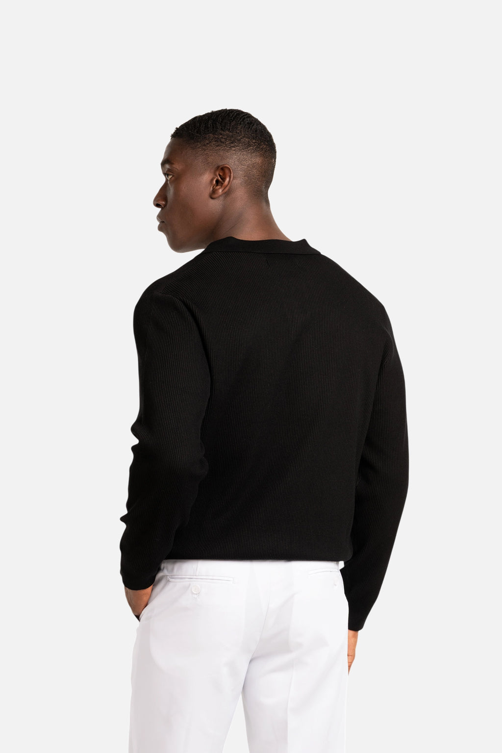 Silas Knit Polo Sweater