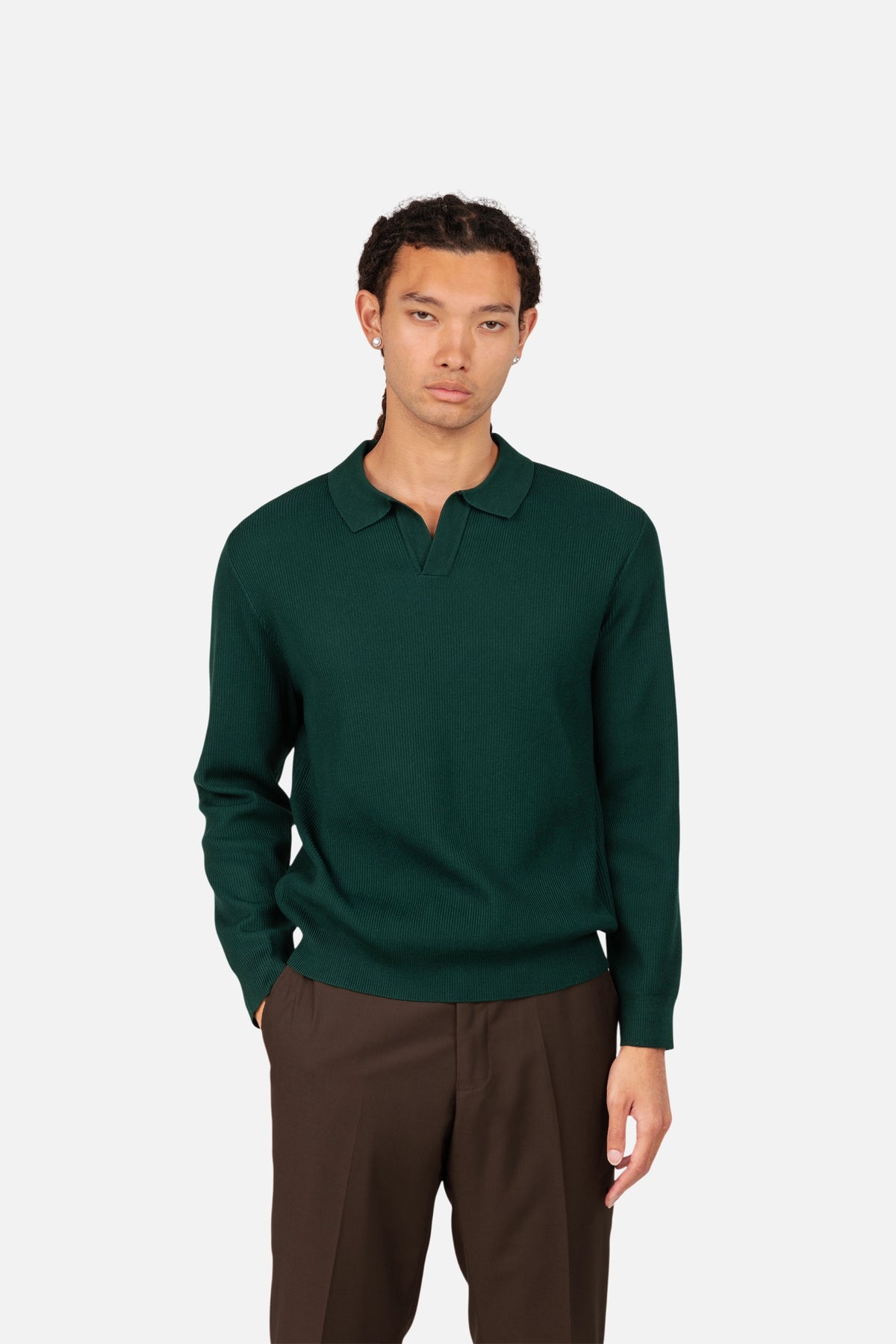 Silas Knit Polo Sweater