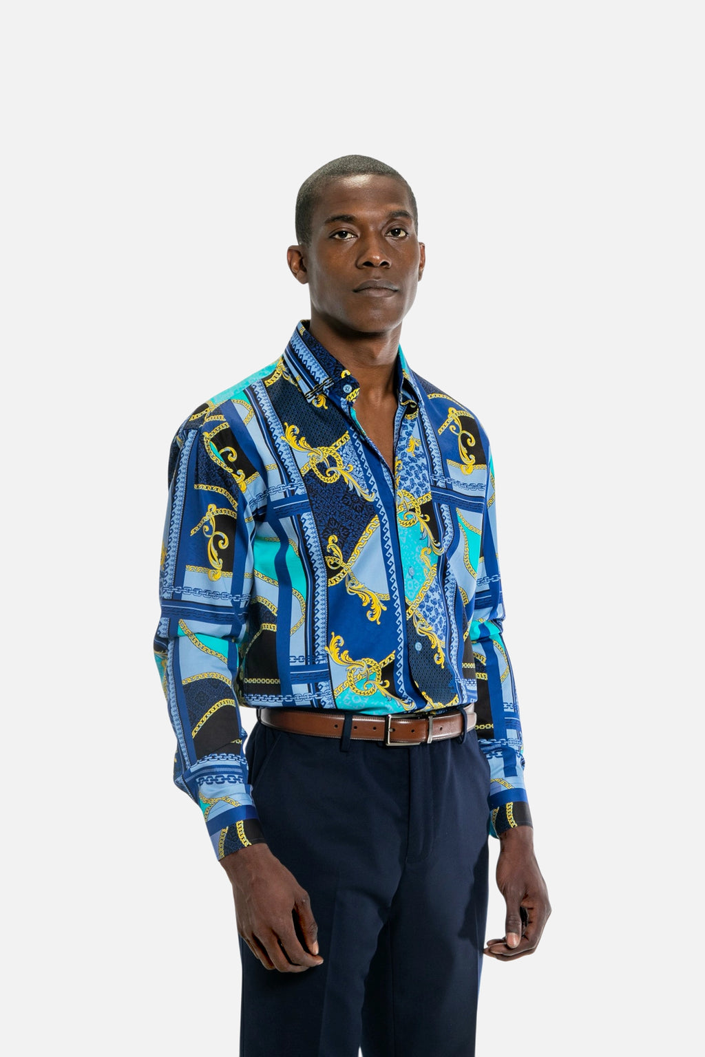 Baroque Chain Print Shirt