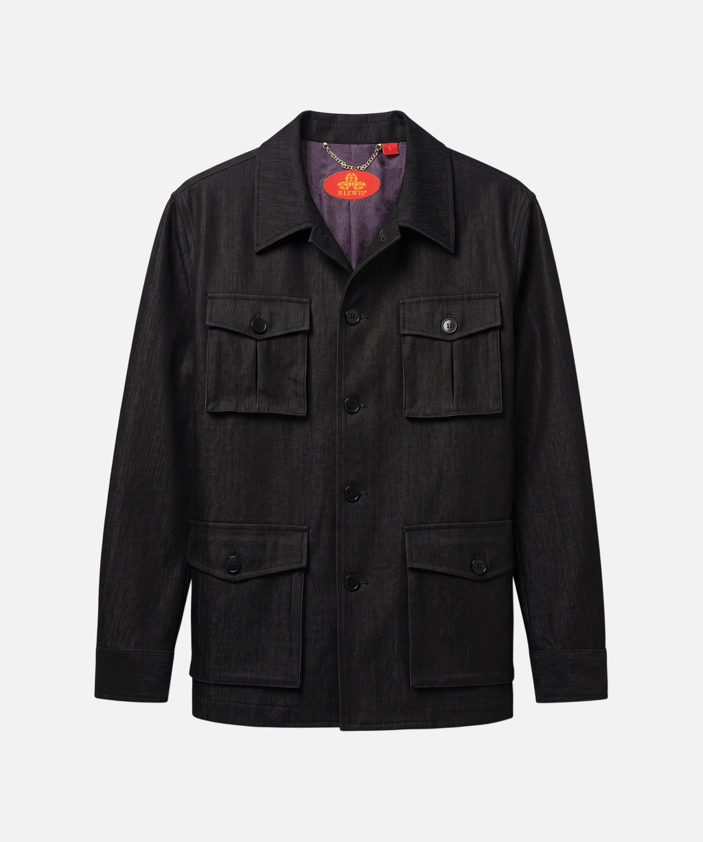 Denim Safari Jacket