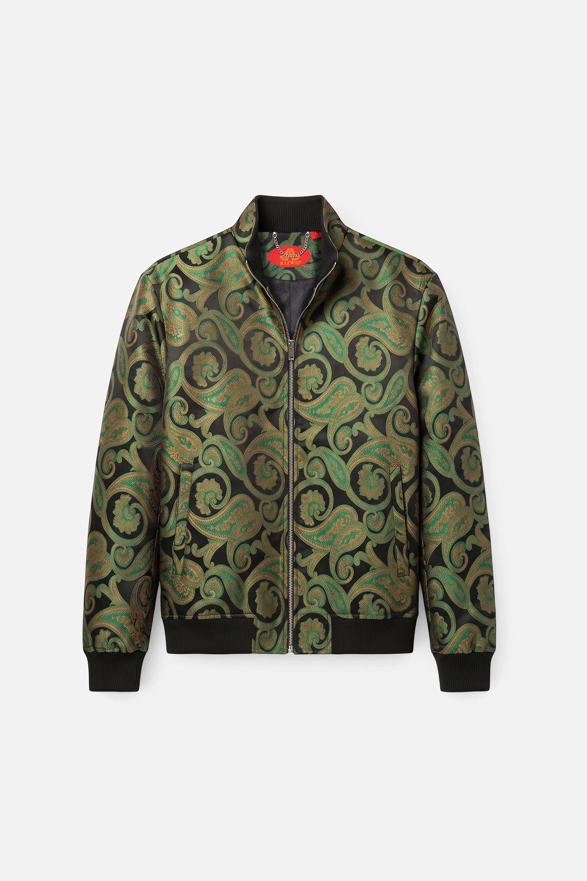 Paisley Bomber Jacket