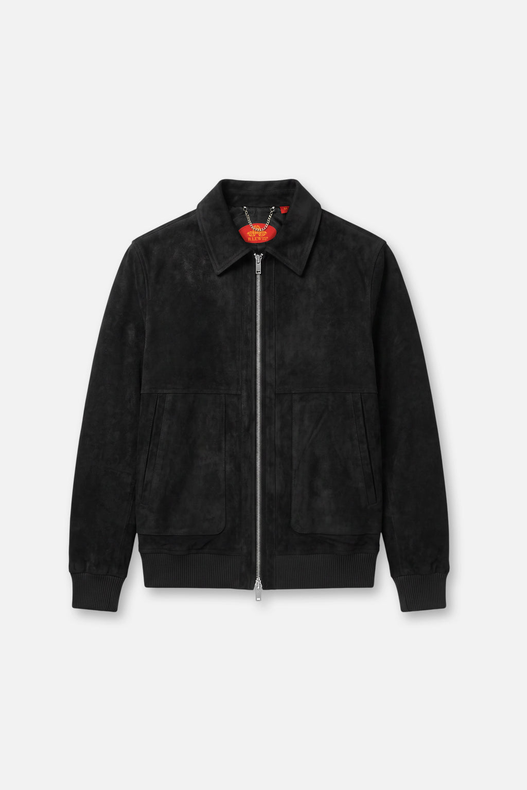 Suede Bomber Jacket