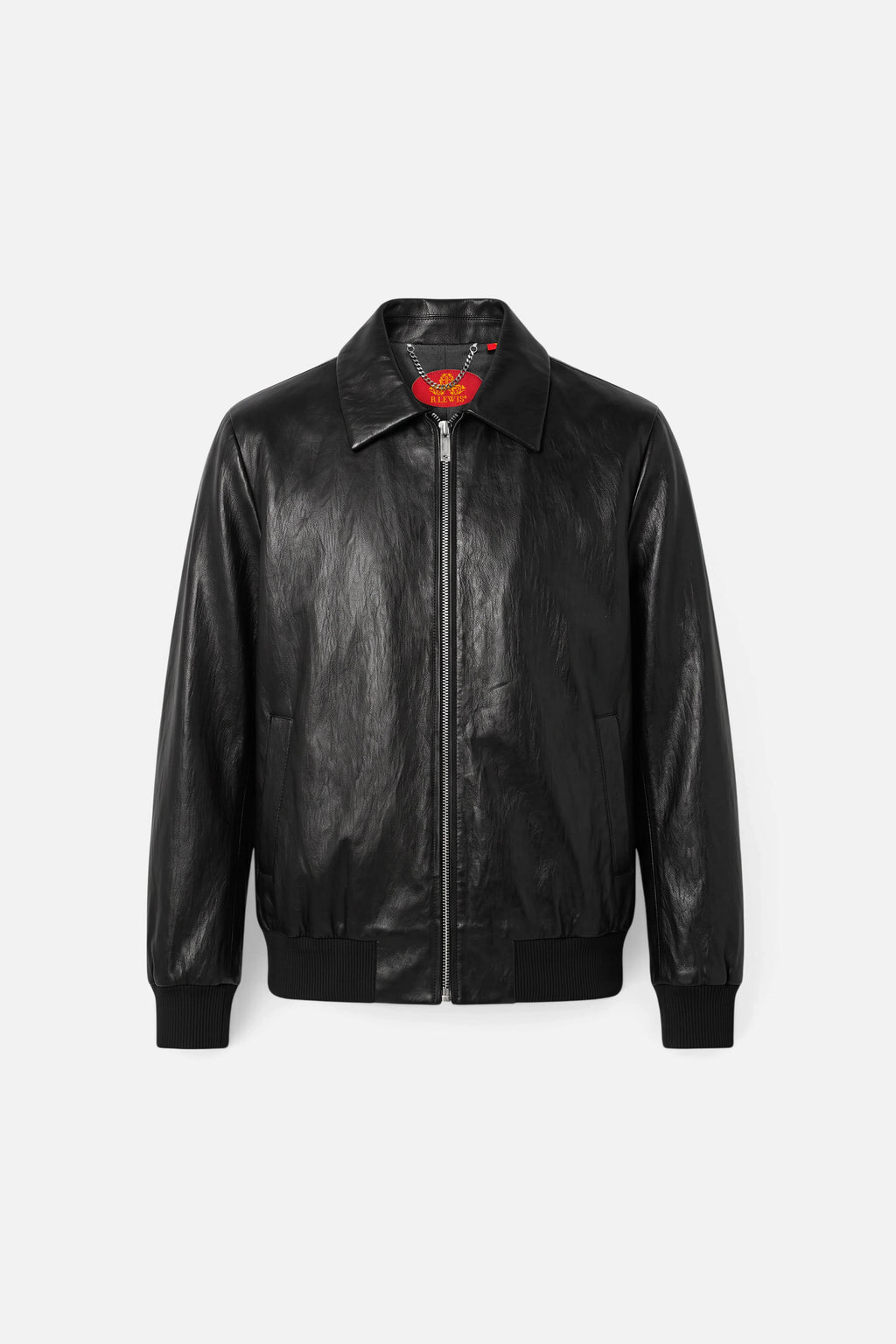Leather Bomber Jacket