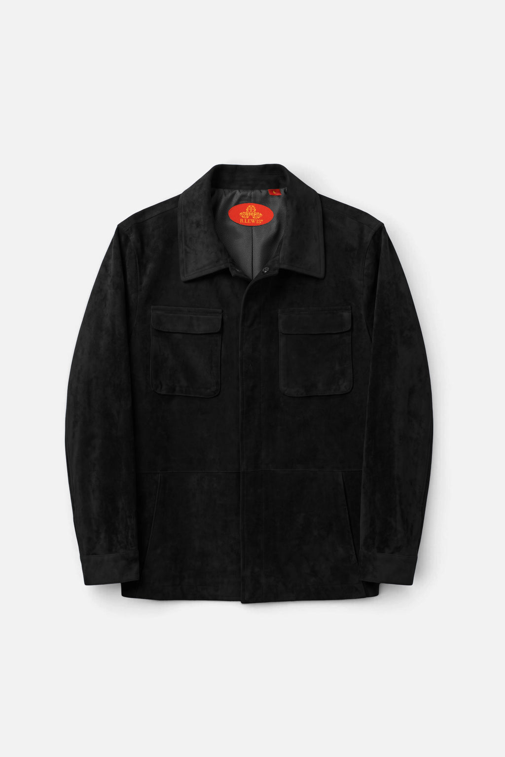 Suede Jacket with Buttons