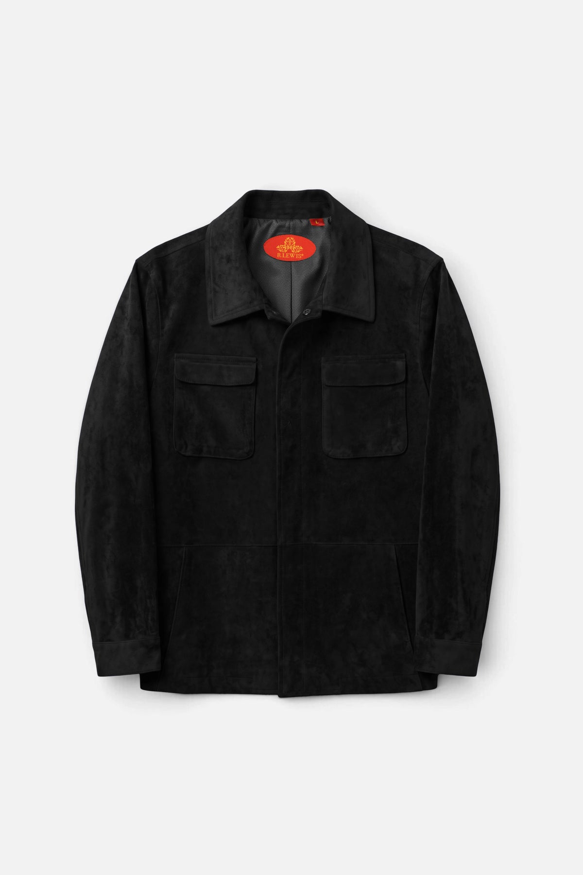 Suede Jacket with Buttons