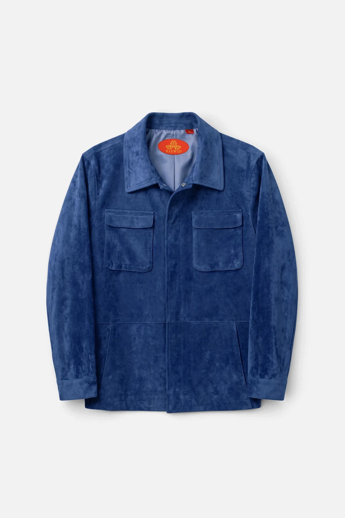 Suede Jacket with Buttons